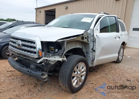 2012 Toyota Sequoia Platinum 5.7L V8 из США, поврежденный, VIN 5TDDW5G13CS059847